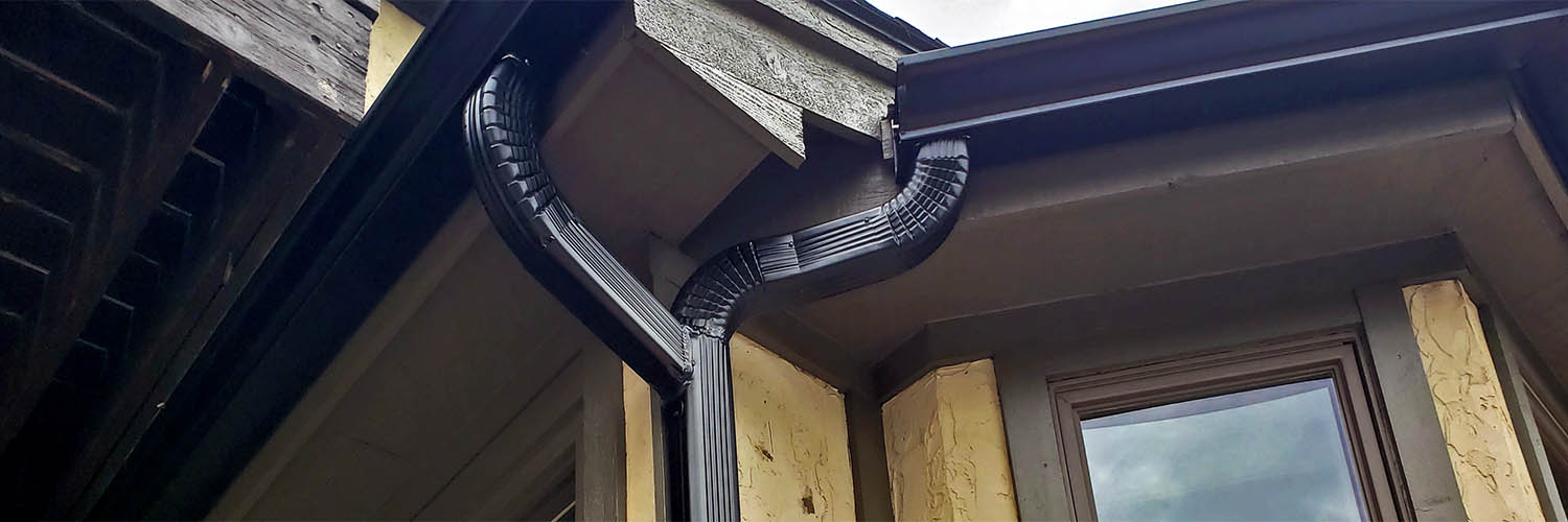 Gutter installation Back 40 Roofing